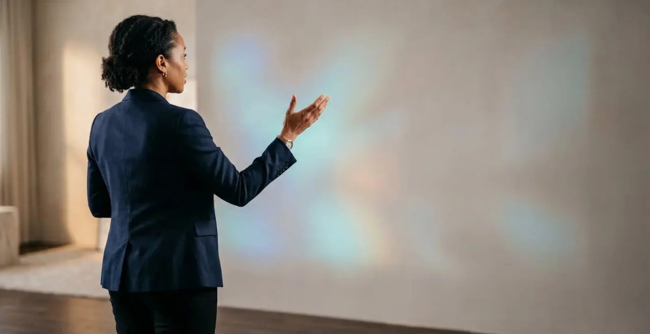 Moderator nutzt interaktive Umfragen während eines Webinars zur dynamischen Anpassung der Inhalte basierend auf Teilnehmerfeedback