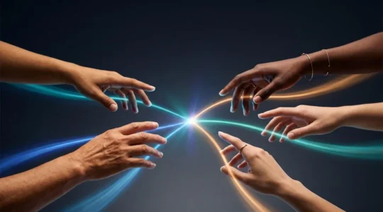 Konzeptuelle Darstellung der Webinar-Personalisierung mit verschiedenen Teilnehmerprofilen und individuellen Lernpfaden