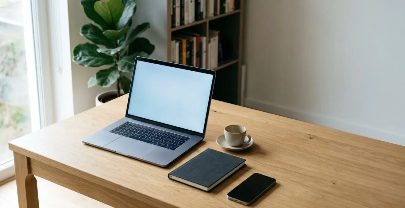 Professionelle Webinar-Situation mit sichtbarer Engagement-Lücke zwischen Anmeldungen und tatsächlicher Teilnahme