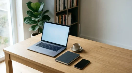 Professionelle Webinar-Situation mit sichtbarer Engagement-Lücke zwischen Anmeldungen und tatsächlicher Teilnahme